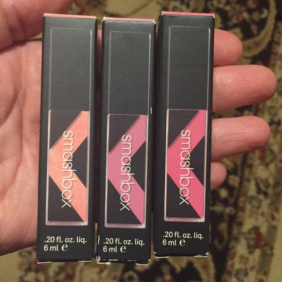 Smashbox Other - 3 Smashbox Long wear lip lacquer